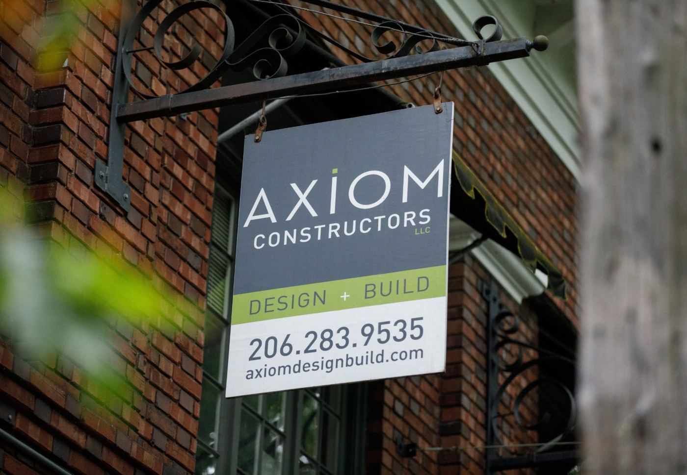 Axiom Design Build team on site